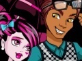 Spēle Draculaura And Clawd Wolf Dressup
