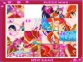 Spēle Winx puzzle