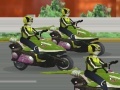 Spēle Power Rangers Moto Race