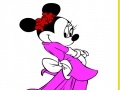 Spēle Minnie Mouse Online Coloring