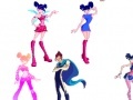 Spēle Beach party Winx