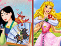 Spēle Mulan And Aurora Similarities