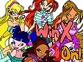 Spēle Winx Online Coloring