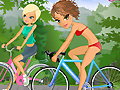 Spēle Maria and Sofia Go Biking
