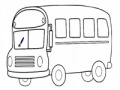 Spēle Student Bus Coloring