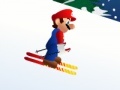 Spēle Mario Downhill Skiing