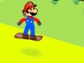 Spēle Mario Snowboard