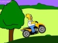 Spēle Homer ATV