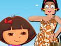 Spēle Zoe with Dora dressup