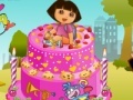 Spēle Dora Birthday: Cake Decor