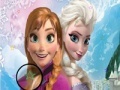 Spēle Anna and Elsa Hidden Stars