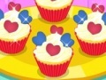 Spēle Cute Heart Cupcakes