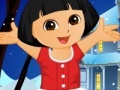 Spēle Dora Christmas Dressup