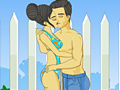 Spēle Hawaiian Beach Kissing